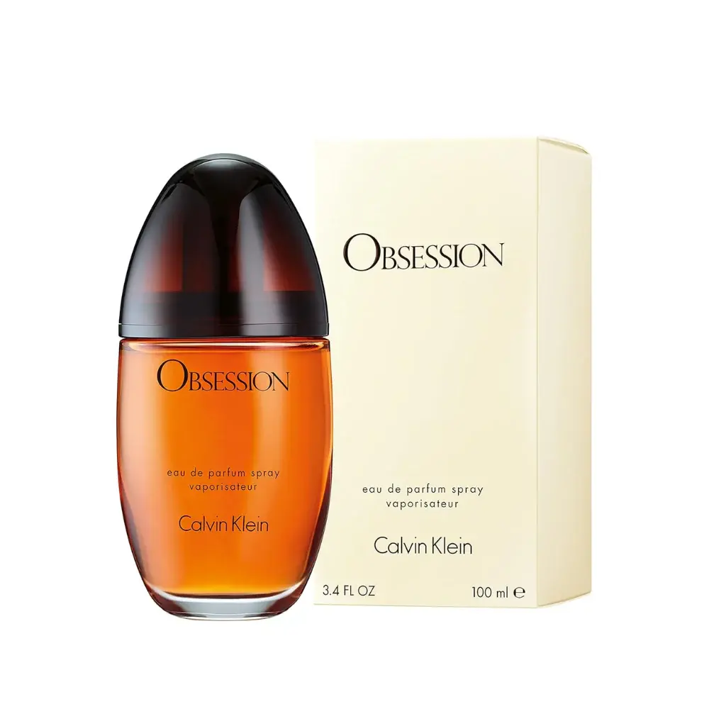 Calvin Klein Obsession Eau de Parfum Spray for Women 3.4 oz - Classic Sensual Fragrance Calvin Klein Obsession Eau de Parfum Spray for Women 3.4 oz - Classic Sensual Fragrance