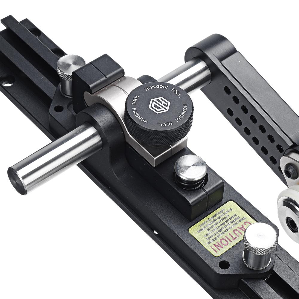 HONGDUI Woodworking Assembly Table Saw Clear Cut Press Stock Push Guide Table Saw Cutting Pushing Guide