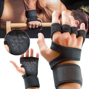 Training Sport Gloves for Men Women Workout Gloves Fitness Body Building Weightlifting Gym Hand Wrist Palm Protector Gloves half-finger breathable workout glove