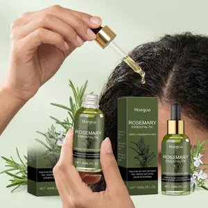 2 Bottles Rosemary Hair Oil, Nourishing Hydrating, Repairing Hair, Moisturizing Smooth, Hair Care Essential, Revitalizes & Protects