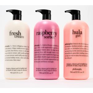 philosophy 32oz trio of treats shower gel