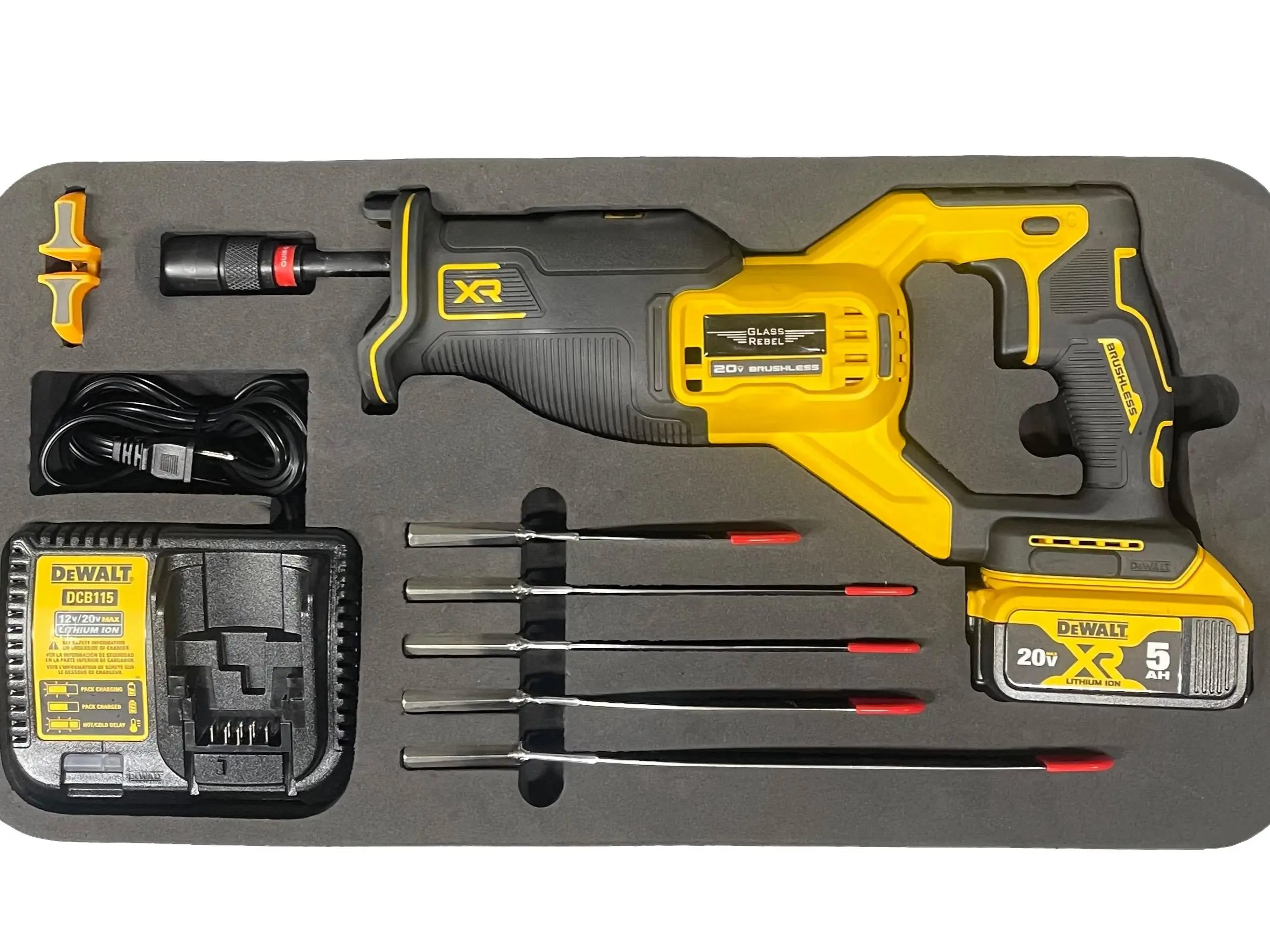 The Glass Rebel Elite (all 5 blades) Windshield Extraction Tool The Glass Rebel Elite (all 5 blades) Windshield Extraction Tool