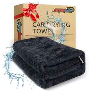 Microfiber Towels (36"x 24") Extra Large Ultra Absorbent Drying Towel for Cars and Trucks, Without Streaks, Scratches, or Water Spots，TWISTED-LOOP DRYING TOWEL, Ultra-Absorbent Drying Towel For Car&Truck professional care cloth
