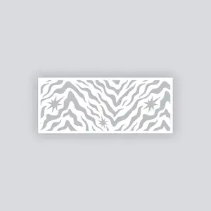 Safari Stardust Rectangle Clay Face Stencil