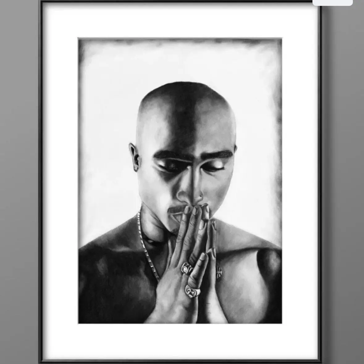 Original drawing of Tupac