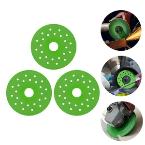 3Counts 115mm Diamond Saw Blades,for Cutting and Grinding Tiles,Glass,Stone,Power Tool,45 Degree Chamfered Diamond Ultra-Thin Saw Blades,Multi-Purposedisc.