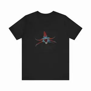 Leviathan Hug Graphic Tee | Subnautica Reference Illustration, Whimsical Cotton Shirt YMK