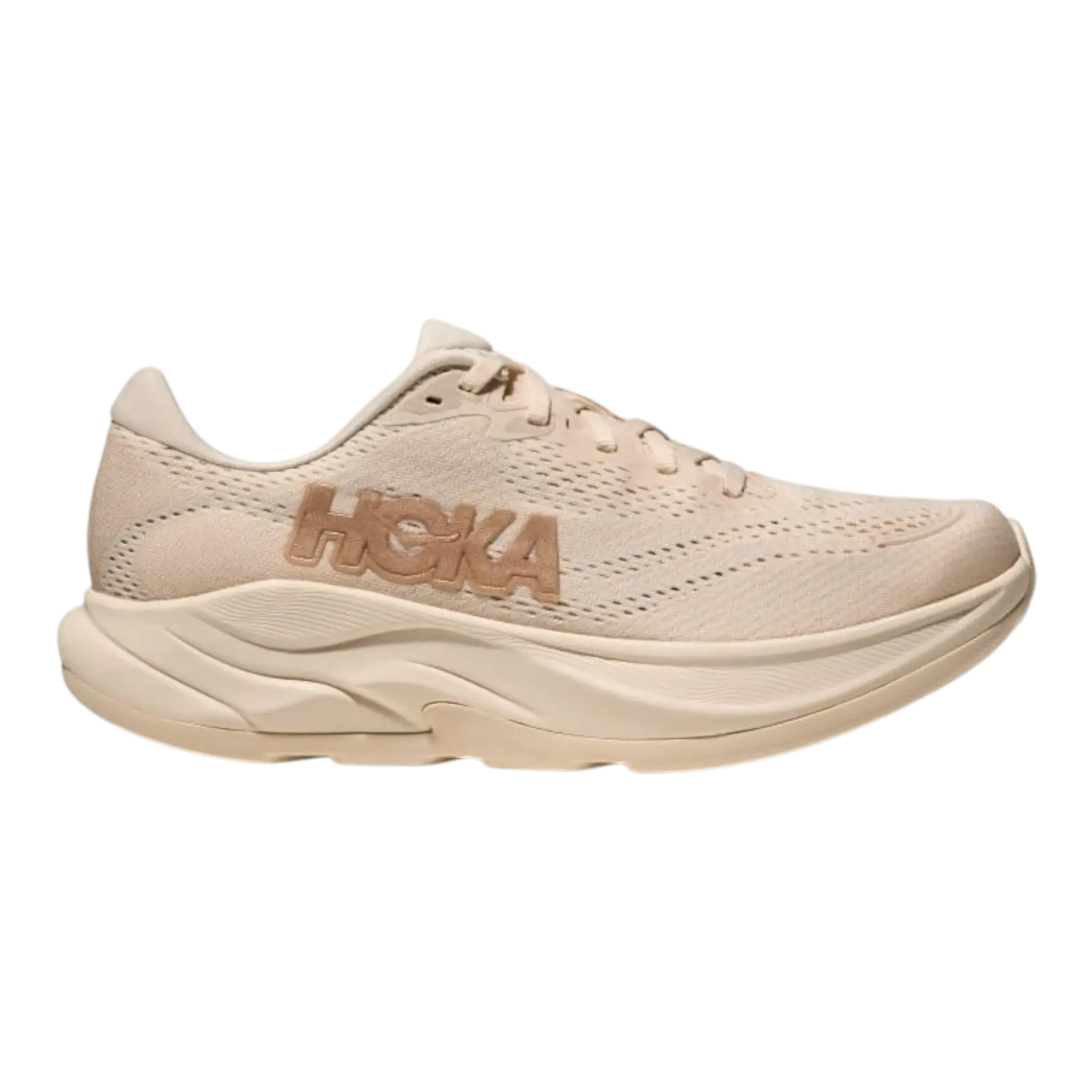 Hoka Rincon 4 Running Sneaker in Vanilla/Birch | Women's