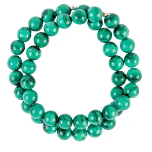 Malachite Bead Bracelet: A Symbol of Abundance, Transformation, and Protection
