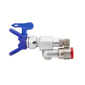 Airless Paint Sprayer Tip Kit, Airless Paint Sprayer Tip with 287030-Type Valve & Tip Base, Power Tool Accessories for Airless Paint Sprayer, Spray Nozzle Tips