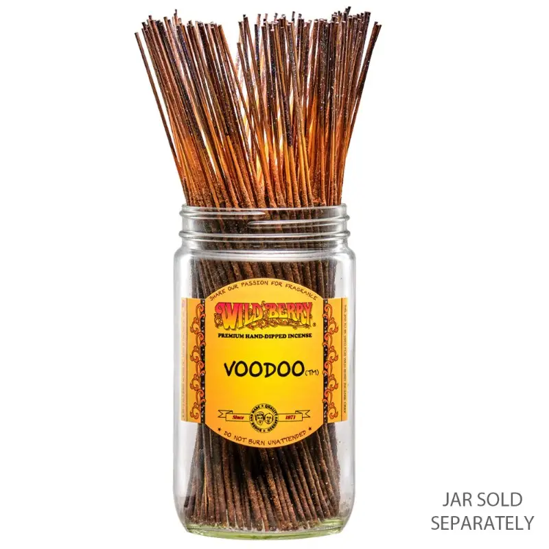 20x Wild Berry Traditional Incense Voodoo Sticks Home Fragrance 11"