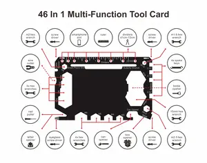 Commander Card - 46 in 1 EDC Card MultiTool