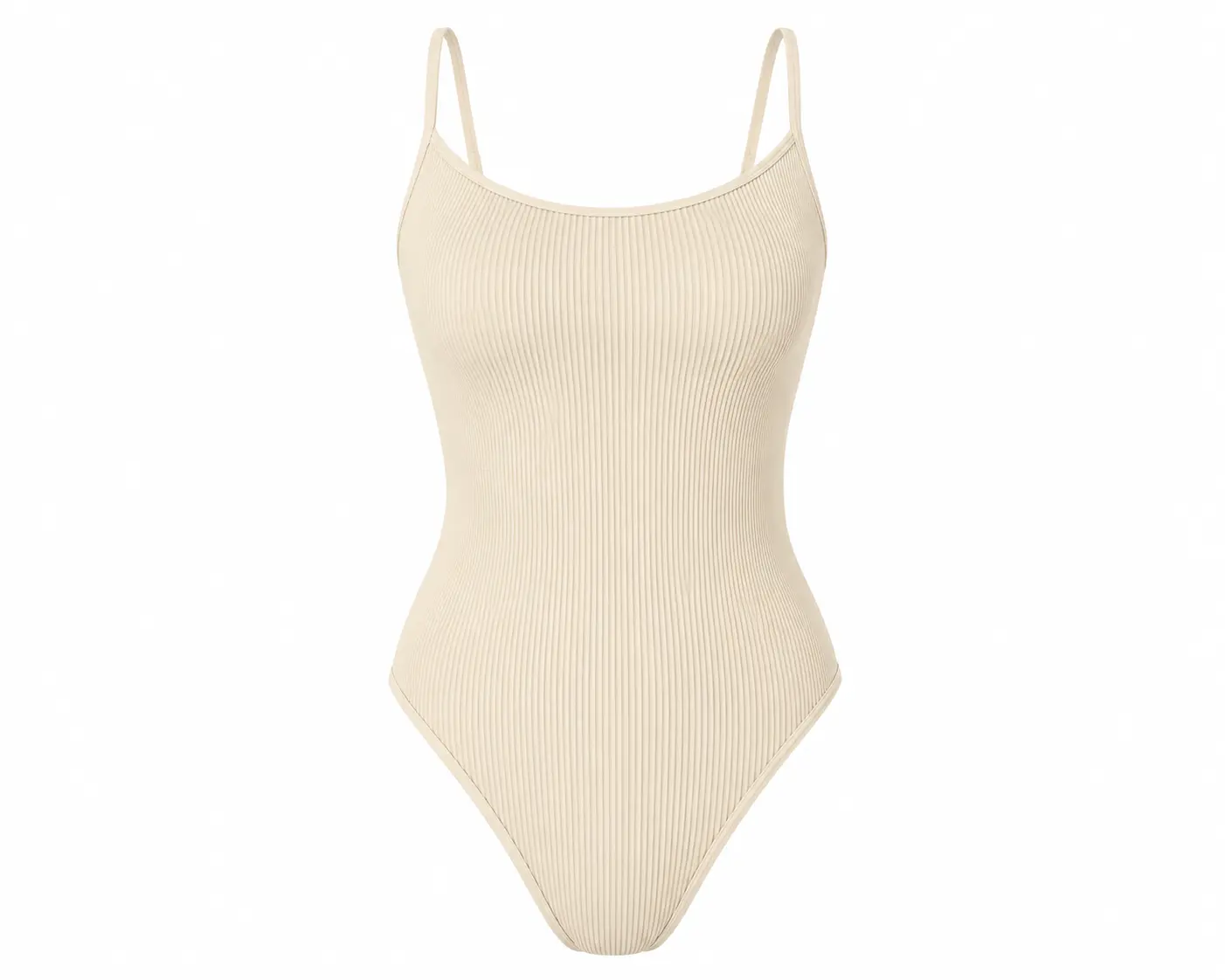 Body Seamless Acanalado de Tirante