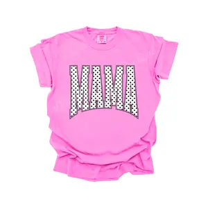 MAMA Polkadots Comfort Color T-Shirt