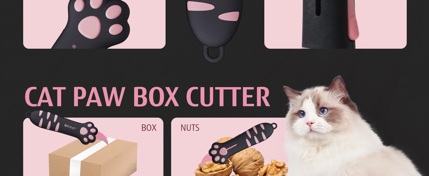 Meowkit Cat Paw Box Opener | Perfect Gift for Unboxing, Journaling & Snacks