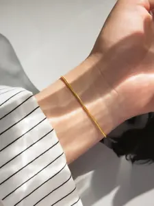 Titanium Steel Snake Bone Bracelet, Elegant, Casual Style, All Seasons, Perfect Daily Wear, Essential Fashion Accessory