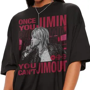 Vintage Jimin Comfort Colors Shirt, Retro Bangtan 90s Shirt, Gifts For Fan