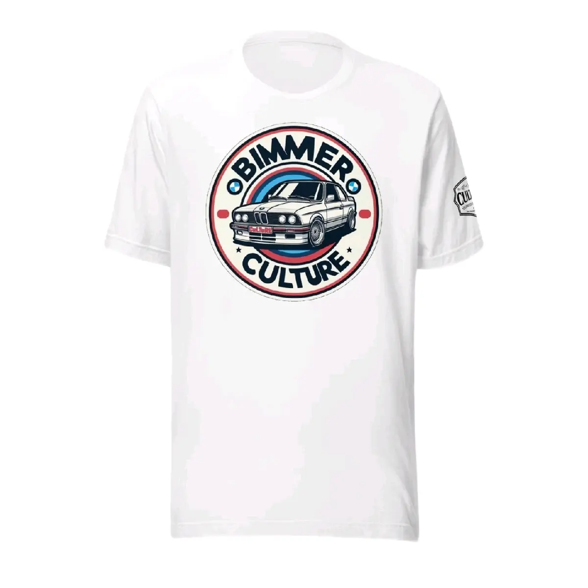 Men's Bimmer Culture E30 Lovers M3 Shortleeve Casual Stylish Pure Cotton T-Shirt - Top Quality Menswear, Shortsleeve, Pure Cotton T-Shirts