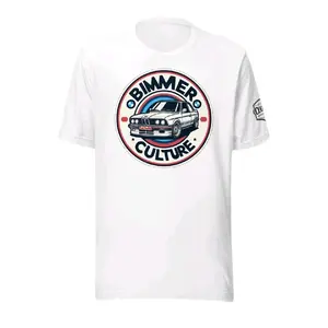 Bimmer Culture Cars E30 Lovers M3 T-Shirt for Men - Top Quality - Menswear - 100% Cotton