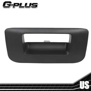 Fit For 07-14 Chevrolet Silverado GMC Sierra Tailgate Handle Bezel Black