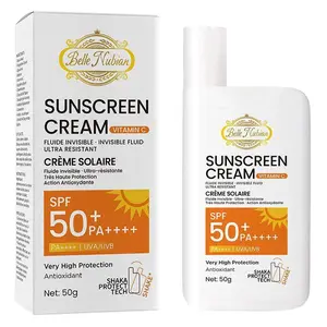 Invisible Fluid Sunscreen Cream (with Spf 50+ And Vitamin C) 1.69oz Day Use