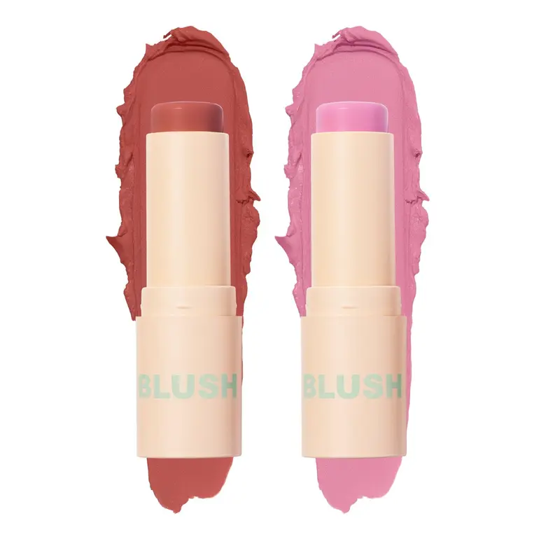 Beauty Creations Murillo Twins Vol. 2 CHEEK CHECK Hydrating Silky Cream Glow Blush Sticks Cheek Makeup Duo - 0.31 oz (3g) Synthetic Radiant Twist-up Travel Blendable Contour Titanium Cosmetics for Adults