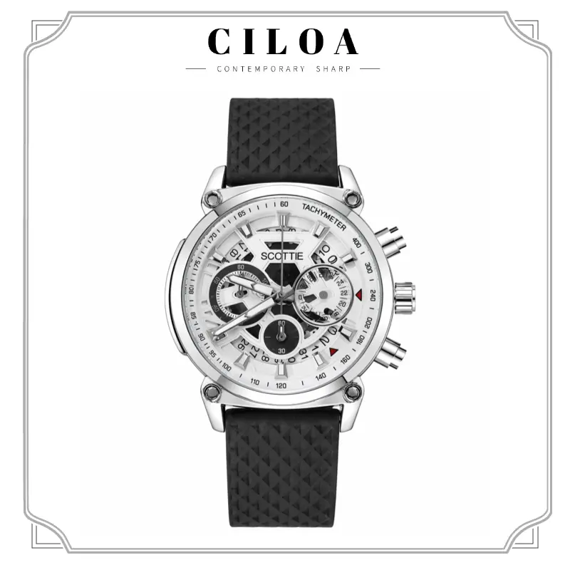 CILOA-Brand Genuine Men's Watch, Men's Tritium Gas Men's Watch, Wormhole Concept, Men's Watch-3006
