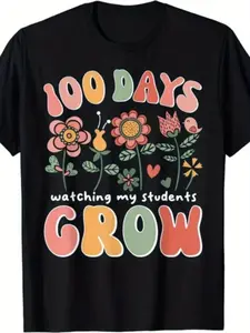 100th Day of School T-Shirt - 100 Days Growing Boh