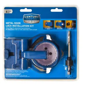 212 MAIN Metal Door Lock Set for Metal Doors - 4-Piece Automotive & Motorcycle Locks & Security Accessory