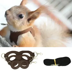 Small Pet Chest Strap & Leash for Hamsters, Squirrels, & Sugar Gliders