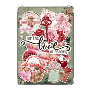 For the Love of Reading | Clear Insert Cover | Sticker Effect