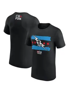 2024 New Fashion Men's CM PUNK T-Shirt 3D Print Men Women Tee Summer Short Sleeve Top Oversized Gym Clothing Tough Guy Sportwear