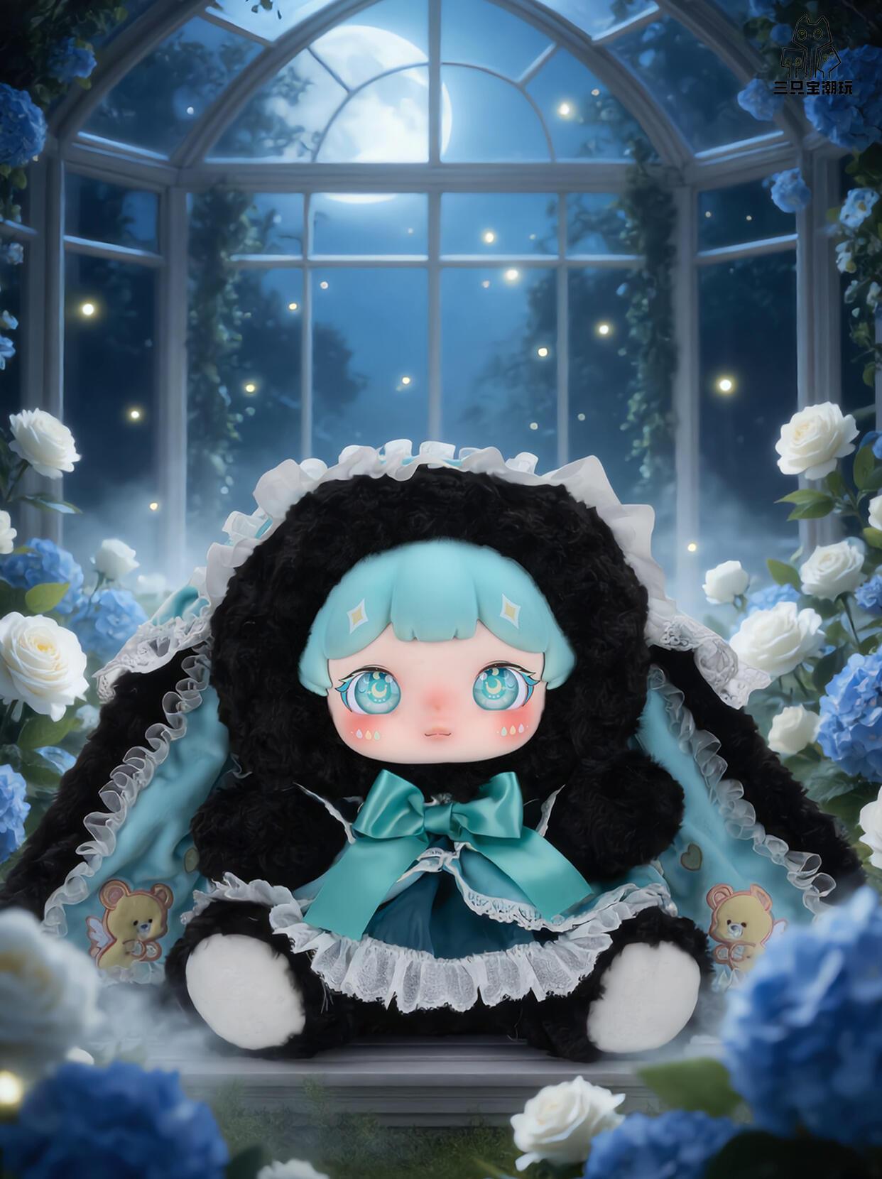 Darlym Dreanmveave Crove 600% series Plush Toy Doll， Stuffed Anima，Backpack or clothing decoration，Soft Furry Collectibles，Stuffed Animal，Bunny Plush Dolls