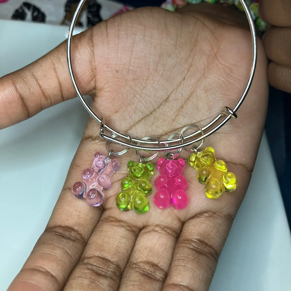 Rainbow Gummy Bear Bangle
