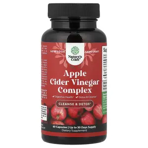 Nature's Craft Apple Cider Vinegar Complex, 60 Capsules