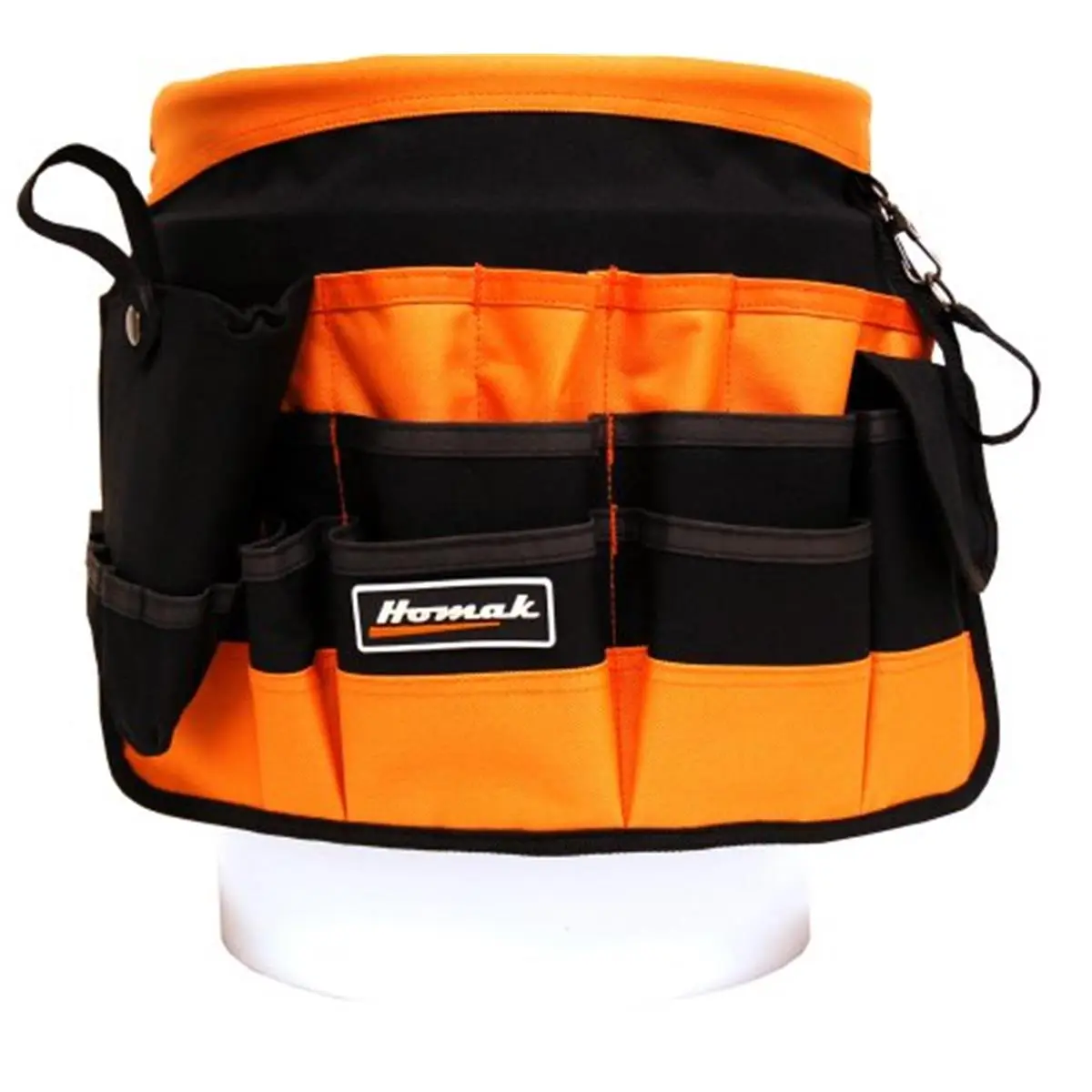 212 MAIN Homak TB00102038 10-Inch Tool Storage Bag Organizer - 38-Pocket Bucket Tool Organizer