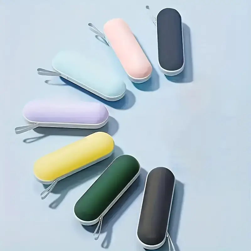 1 mini travel umbrella with box, lightweight and portable manual opening umbrella, compact and small anti UV sunshade umbrella, suitable for use on su