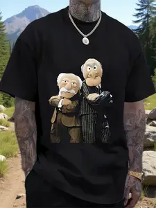 Men's T-Shirt From the Muppet Show, Fun Short Sleeve Graphic Tee, Fan Merchandise, High-Quality Print