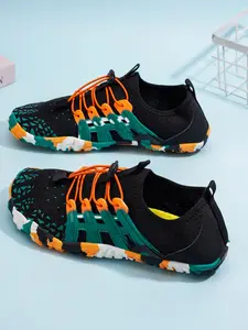 Men's Soft Comfortable Lightweight Breathable Water Shoes, Casual Indoor Fitness Training Running Machine Shoes, All Seasons