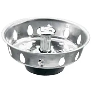 212 MAIN Stainless Steel Sink Strainer Basket Replacement - Kitchen Gadgets, Fits All Adjustable Posts, for Kitchen Sinks, Boating Water Sports Accessory