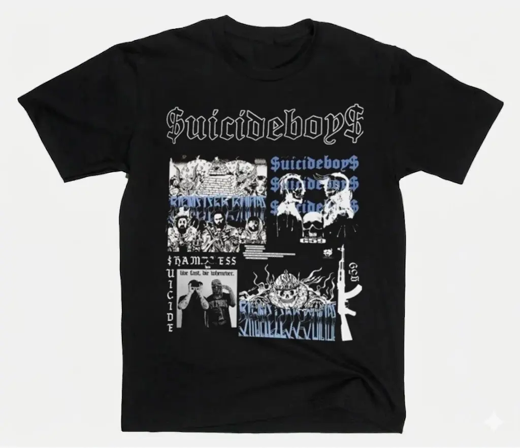 $uicideboy$ Grey Five Nine T Shirt Gift For Fans Dark Rap Music Tee QJ14706