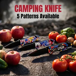 Multi-Functional for Tailgates & Camping， Limited Edition Soccer EDC Tool，Sports Fan Gift ，& Everyday Carry，Soccer Fan Edition EDC Knife