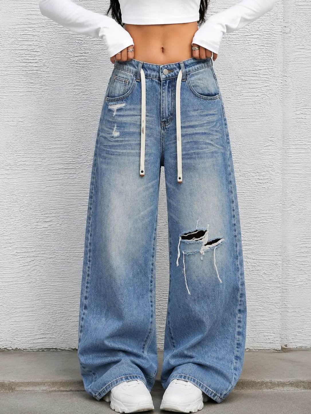 Flooo Loose Straight-Leg Sweatpants Streetwear Pants Soft Fabric Unisex Design Comfortable Fit for Womenswear Bottoms Trouser