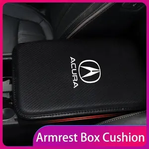 Car Armrest Box Cushion Mats Center Console Covers Interior Accessories For Acura RDX Integra TLX CDX MDX RDX ZDX ILX