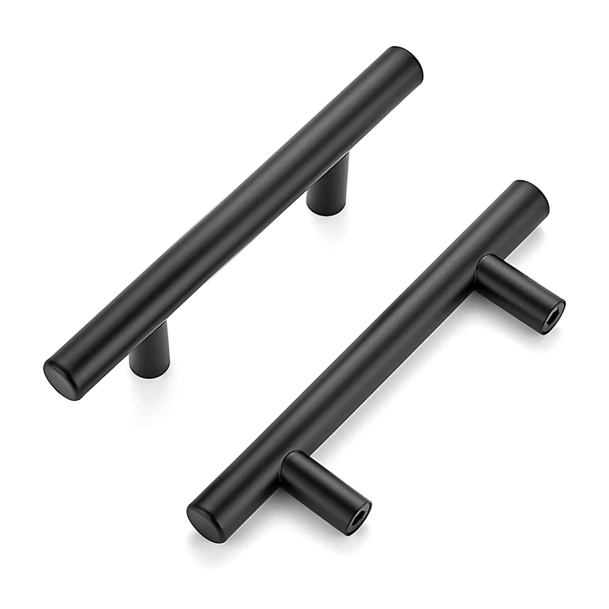 Ravinte Stainless Steel Cabinet Pulls - 5" Total Length, 3" Hole Center Door Hardware with Specified Diameter for Kitchen Drawers