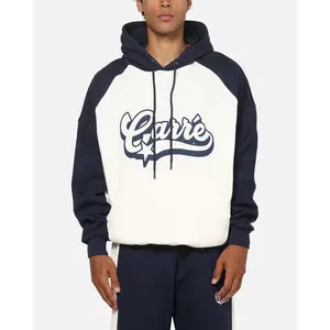 Carre Sport C Hoodie Off White/Navy