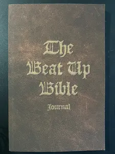 The Beat Up Bible Journal: Double-Sided Note-Taking, Scripture-Writing Notebook for Bible Study
