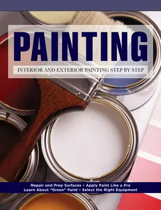 USED-Painting: Interior and Exterior Painting Step by Step by Editors of Creative Homeowner (Paperback)