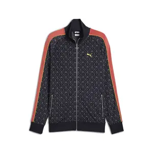 PUMA Mens Road To Unity T7  Athletic Outerwear Casual - Black