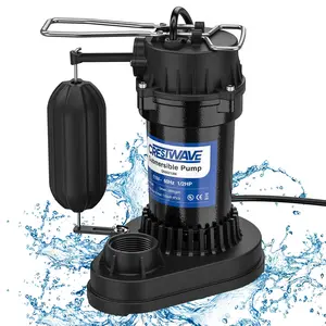 【Act Now】Crestwave 500W 1/2 HP 400W 1/3 HP Submersible Pump Versatile solution for irrigation drainage and pool maintenance Durable pump ready for various water tasks